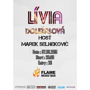 Lívia Doležalová ★ live koncert ♪ in FLAME Music Bar