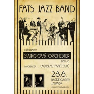 Koncert Fats Jazz Bandu v Bardejove
