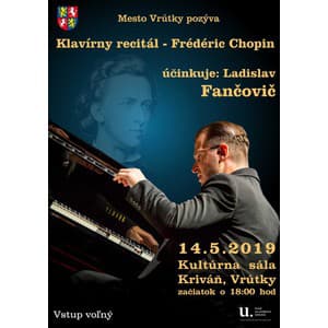 Klavírny recitál - Frédéric Chopin / Ladislav Fančovič
