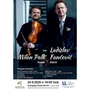 Paľa / Fančovič: Husľové sonáty Šostakoviča a Bartóka