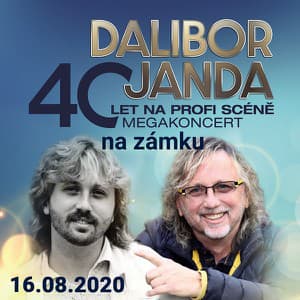 Dalibor Janda na zámku 2020