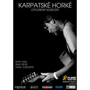 KARPATSKÉ HORKÉ - Free koncert