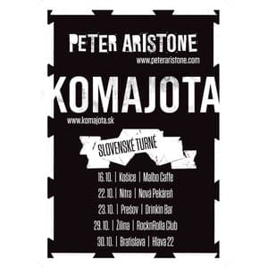 Peter Aristone a Komajota na turné po Slovensku