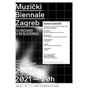 Quasars Ensemble / Muzički Biennale Zagreb / ONLINE