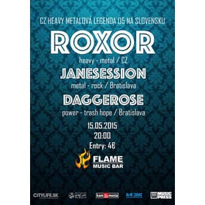ROXOR - CZ heavy-metlová legenda opäť na Slovensku