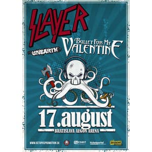 Slayer, Bullet For My Valentine, Unearth (BA)