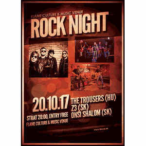 Rock night: The Trousers, Z3 & Onsi Shalom