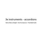 3x instruments - accordions