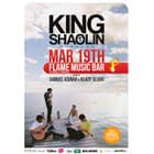 KING SHAOLIN + support - Live koncert in FLAME Music Bar