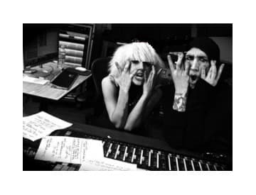 Lady Gaga a Marilyn Manson