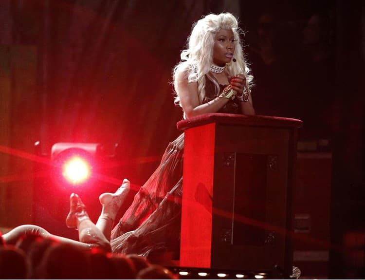 vystúpenie Nicki Minaj na Grammy Awards 2012