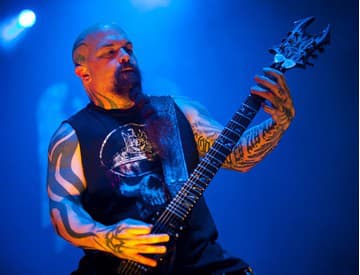 Slayer - gitarista Kerry King, Budapešť, 2011