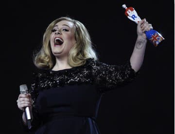 Adele na Brit Awards 2012