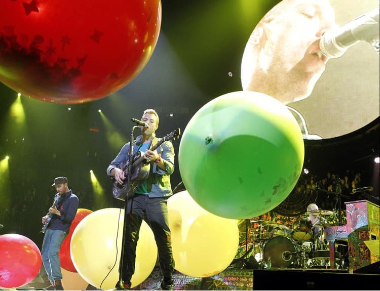 Coldplay na koncerte v Kolíne nad Rýnom, 2011