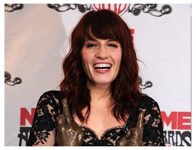 Florence Welch na NME Awards 2012