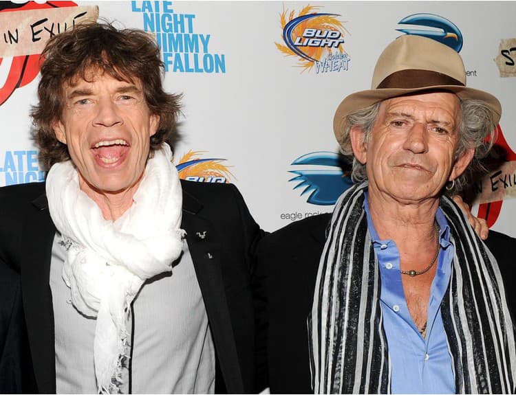 Mick Jagger a Keith Richards z Rolling Stones