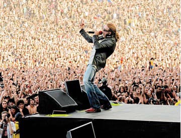 Na koncert Guns N' Roses sa chystá 20 000 fanúšikov