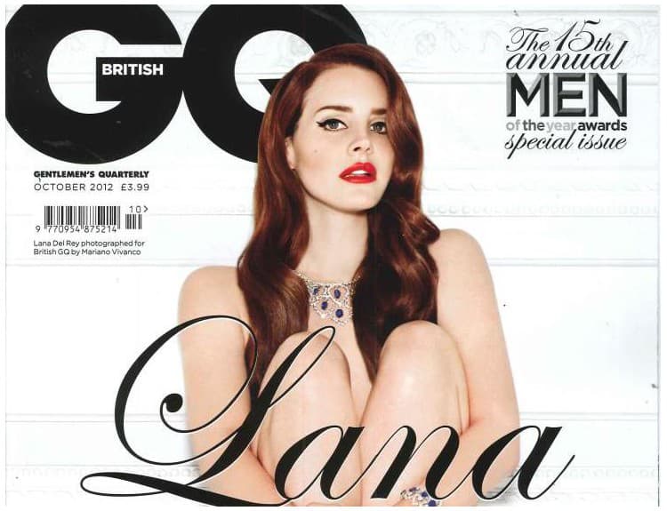 Lana Del Rey sa vyzliekla pre pánsky magazín GQ