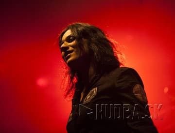 Zvodná Cristina Scabbia z Lacuna Coil očarila Bratislavu