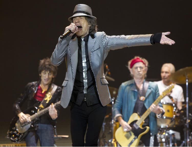 The Rolling Stones vystúpia s Lady Gaga a Bruceom Springsteenom