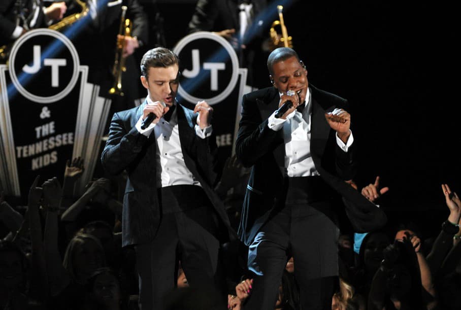 Justin Timberlake a Jay-Z, Grammy Awards 2013