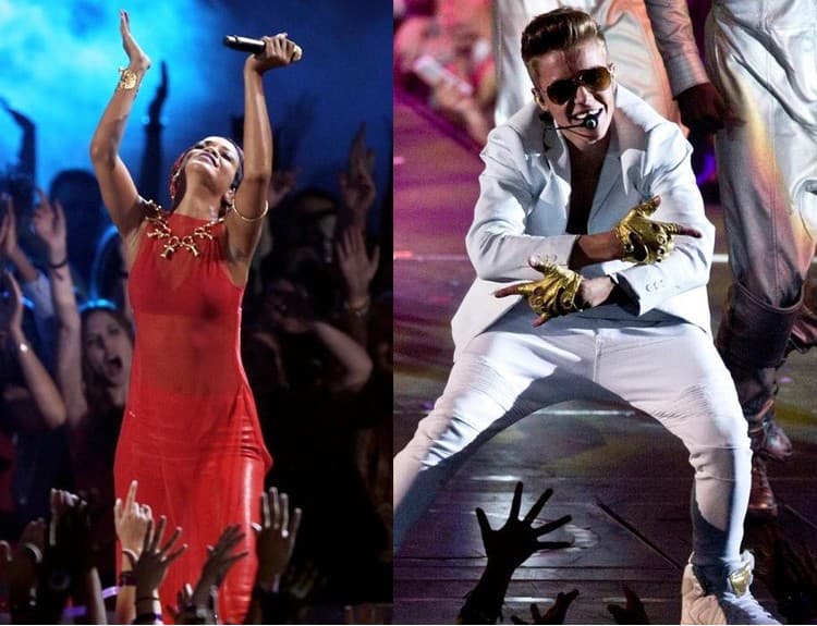 Hviezdy rušia koncerty: Rihanna má zápal hrtana, Bieber nemá dosť fanúšikov