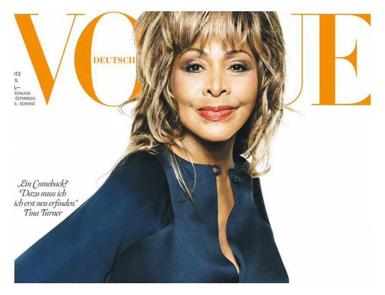 Tina Turner sa stala najstaršou ženou na obálke Vogue