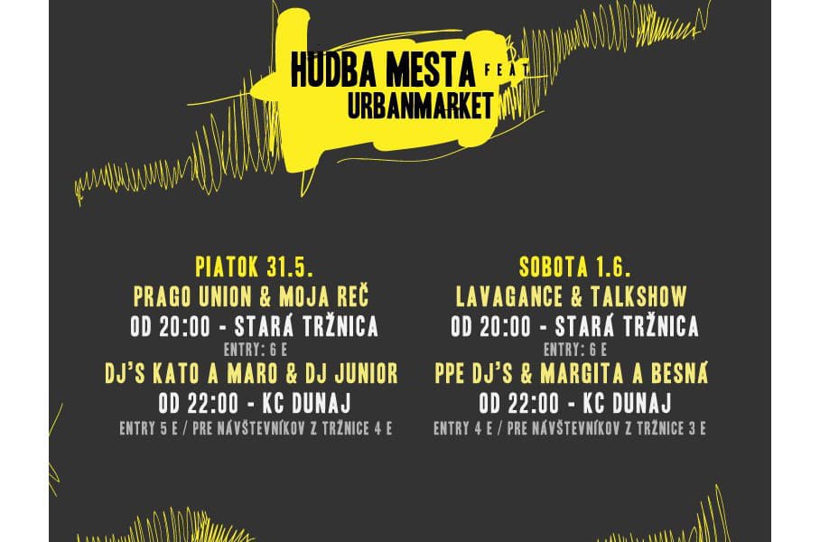 Hudba mesta feat. Urban Market