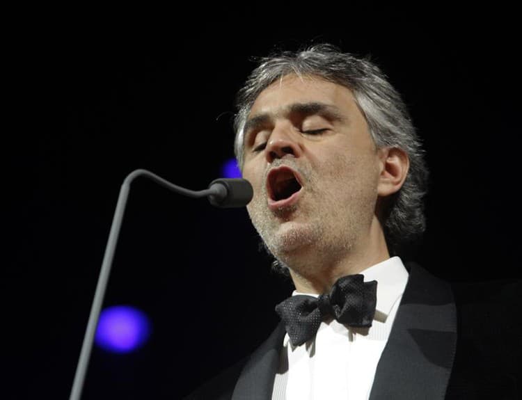 Andrea Bocelli pred Vianocami po prvý raz vystúpi v Bratislave