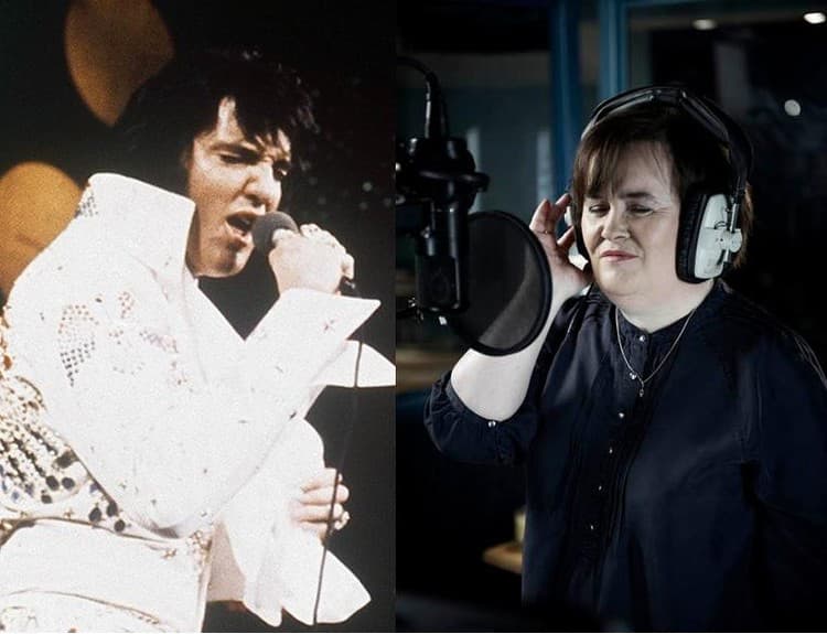 Vianoce s Kráľom rock'n'rollu: Susan Boyle nahrala pieseň s Elvisovým vokálom