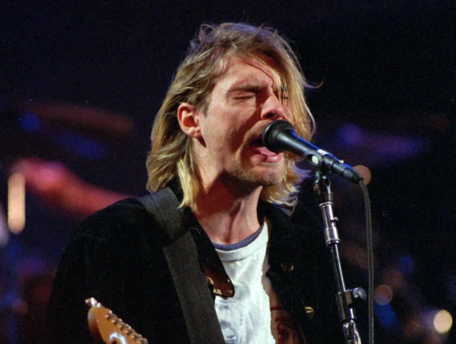 Kurt Cobain na koncerte v Seattli, 1993