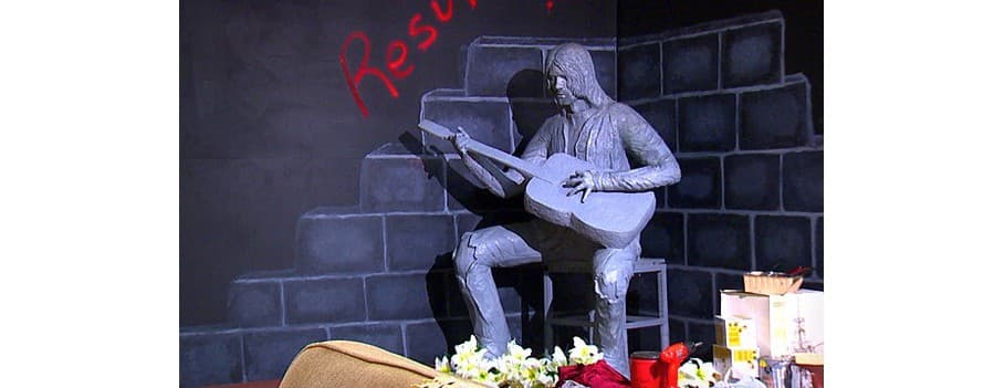 socha Kurta Cobaina v Aberdeene