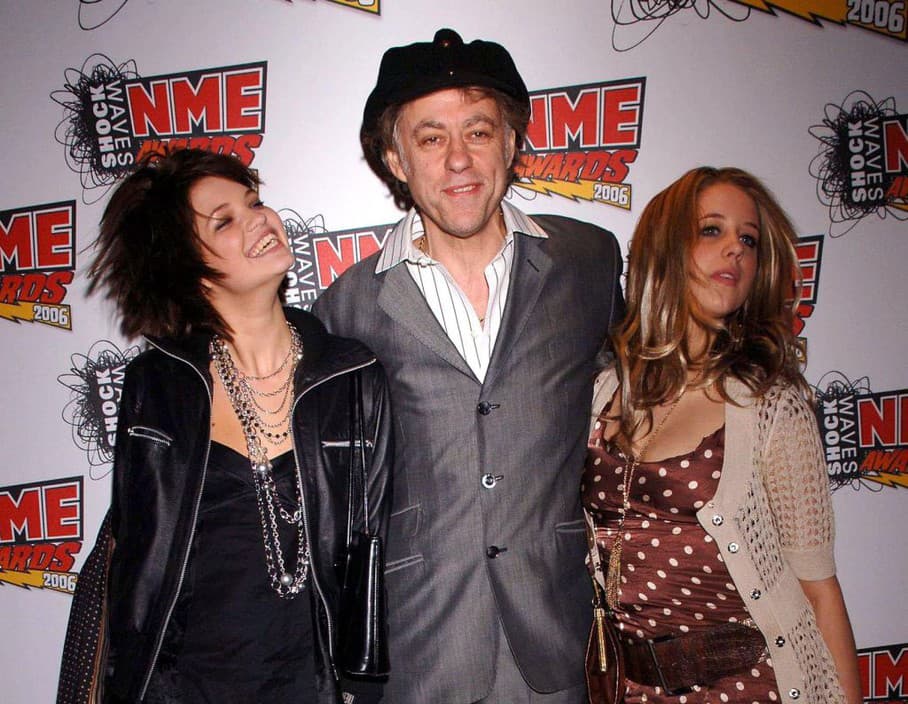 Bob Geldof, Peaches Geldof a Pixie Geldof