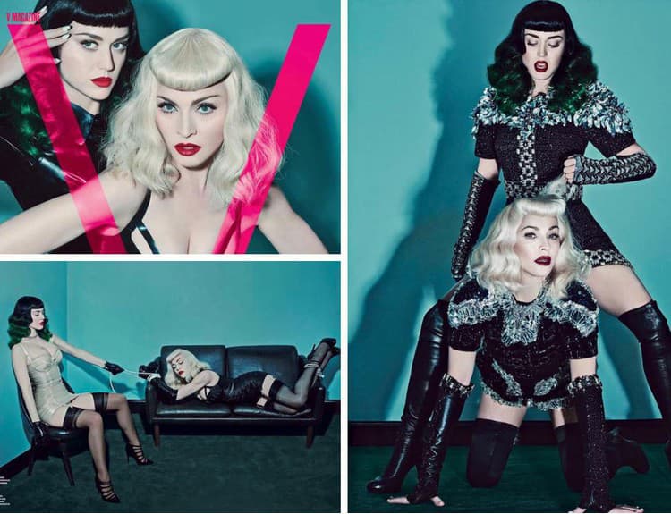 Katy Perry a Madonna pózovali v štýle BDSM: Pozrite si horúce fotografie