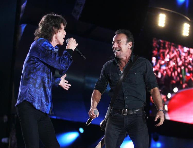 K Rolling Stones sa na koncerte v Lisabone pridal Bruce Springsteen