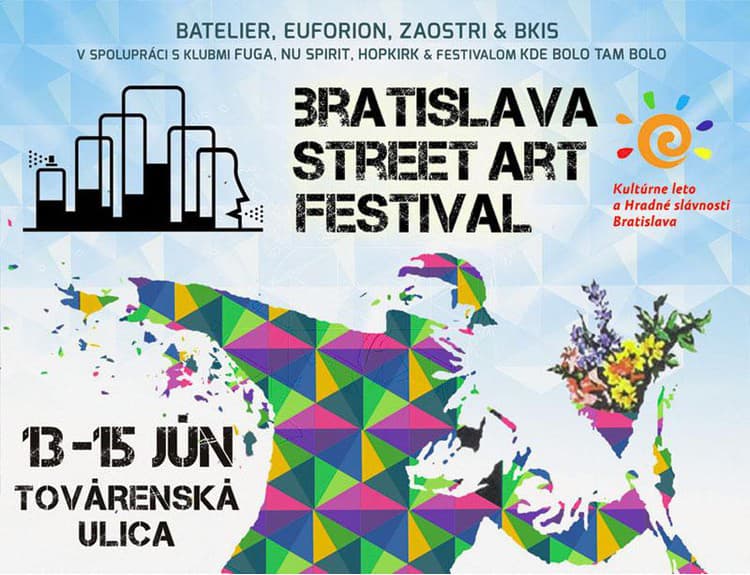 Bratislava Street Art Festival prinesie pouličné umenie, koncerty aj klubové párty