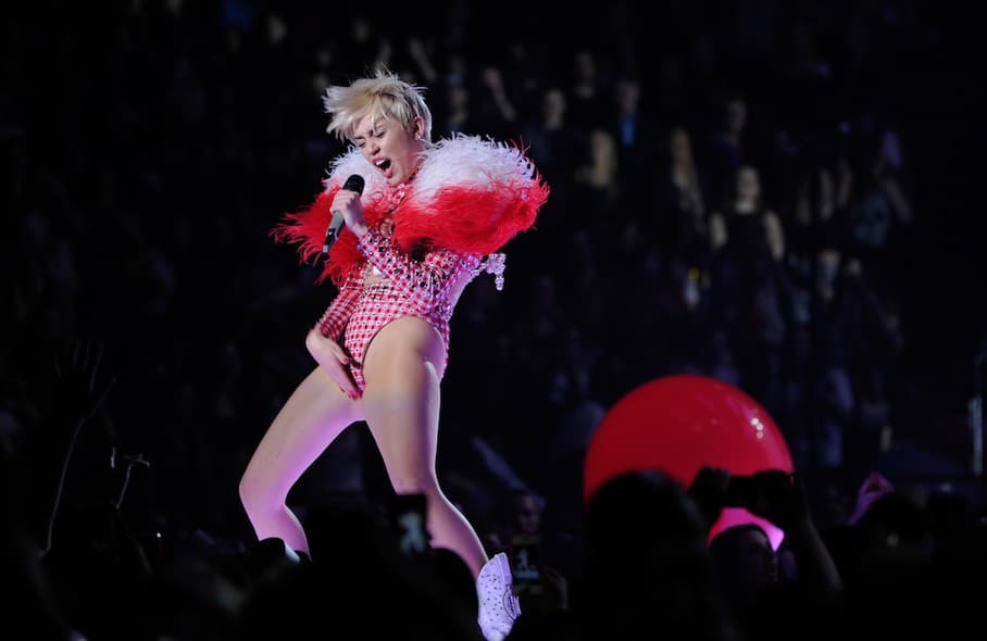 Miley Cyrus v New Yorku, 2014