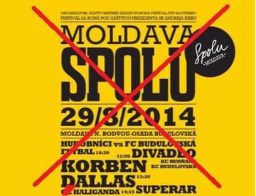 Sporný zákaz festivalu Moldava Spolu prinútil organizátorov podujatie zrušiť