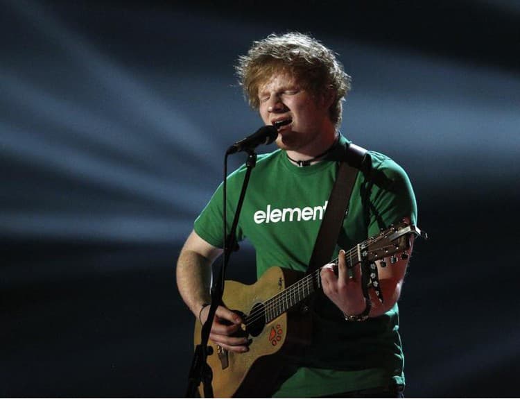 Ed Sheeran s piesňou Thinking Out Loud vytvoril nový rekord UK Chartu