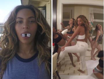 V nohavičkách a neporiadku: Pozrite si divokú dámsku jazdu Beyoncé! V nohavičkách a neporiadku: Pozrite si divokú dámsku jazdu Beyoncé!