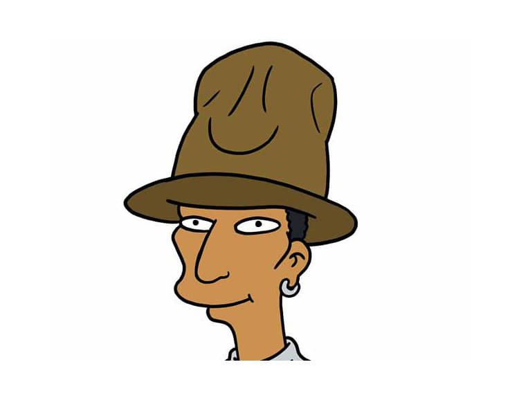 Pharrell Williams sa o dva týždne objaví v Simpsonovcoch