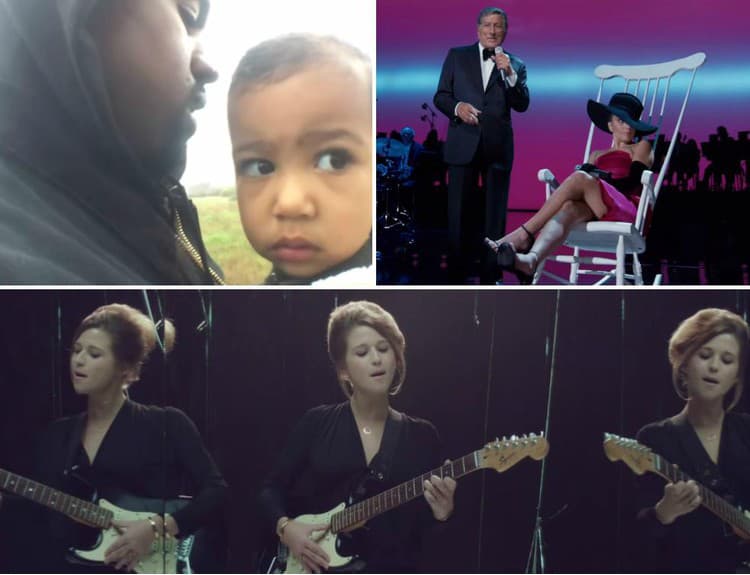 Nové videoklipy: Kanye s dcérkou, Gaga s Bennettom a očarujúca Selah Sue