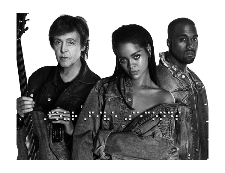 Rihanna zverejnila video z nakrúcania spolupráce s McCartneym a Westom