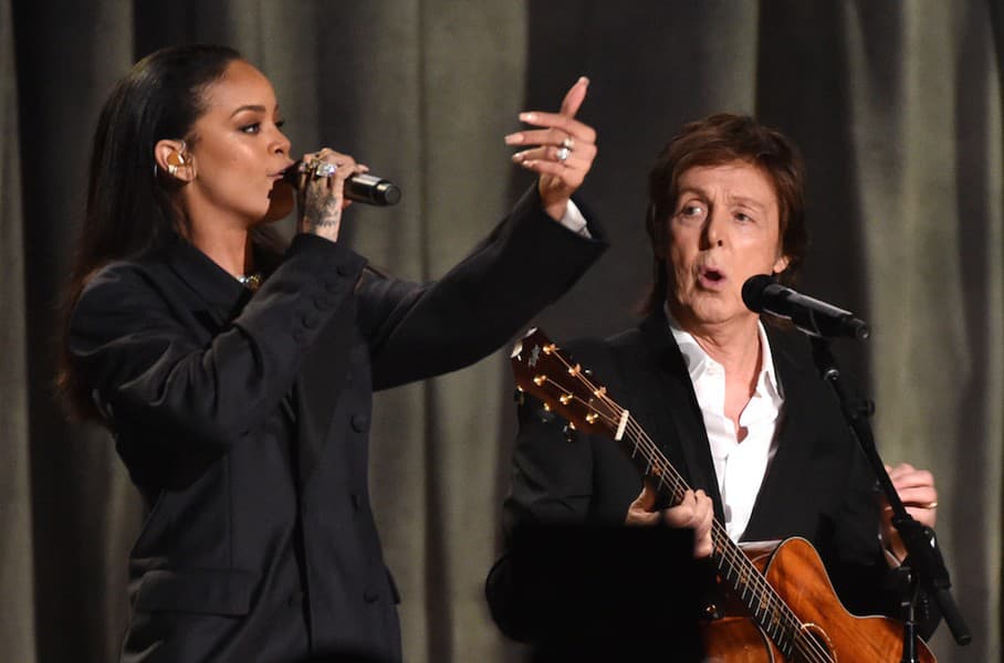 Rihanna a Paul McCartney, Grammy 2015