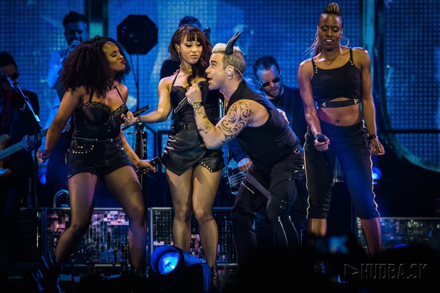 Robbie Williams v Bratislave, 18.4.2015