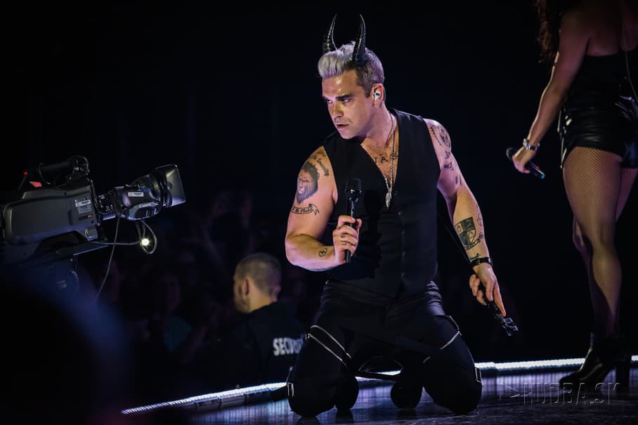 Robbie Williams v Bratislave, 18.4.2015