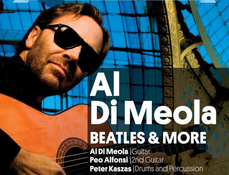 Al Di Meola už o týždeň v Starej tržnici zahrá Beatles aj nový album