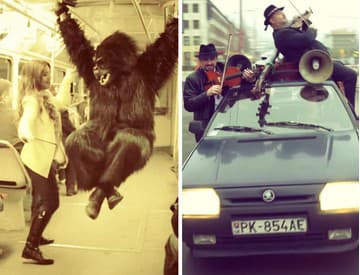 VIDEO: Tancujúca gorila aj veselá jazda mestom - toto je slovenská world music!