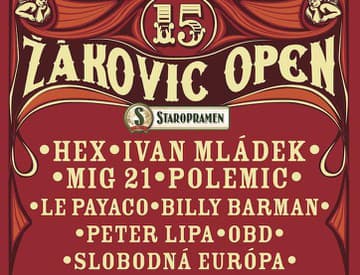 O mesiac štartuje 15. ročník festivalu Žákovic Open O mesiac štartuje 15. ročník festivalu Žákovic Open