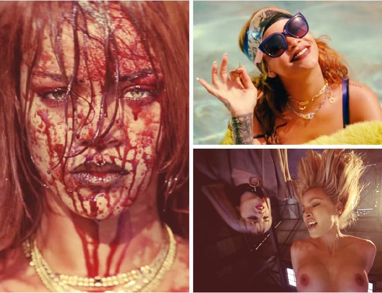 Rihanna drsná ako nikdy predtým: V klipe BBHMM šokuje nahotou i krvou